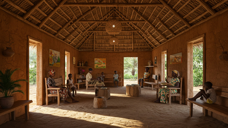 Estudiantes de arquitectura fueron finalistas en el concurso Kaira Looro 2025 - Escuela en África
