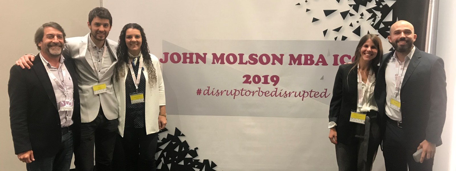 Estudiantes del MBA de ORT en la John Molson Case Competition