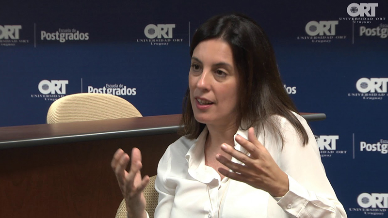 Mariana Gattoni, visiting professor at the ORT Graduate School
