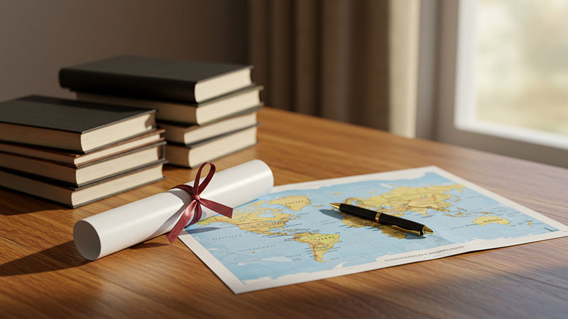 Student exchange destinations