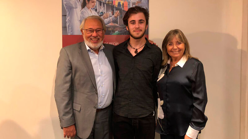 *Monis Lev, Gastón Bonilla, and Diana Asaravicius.*