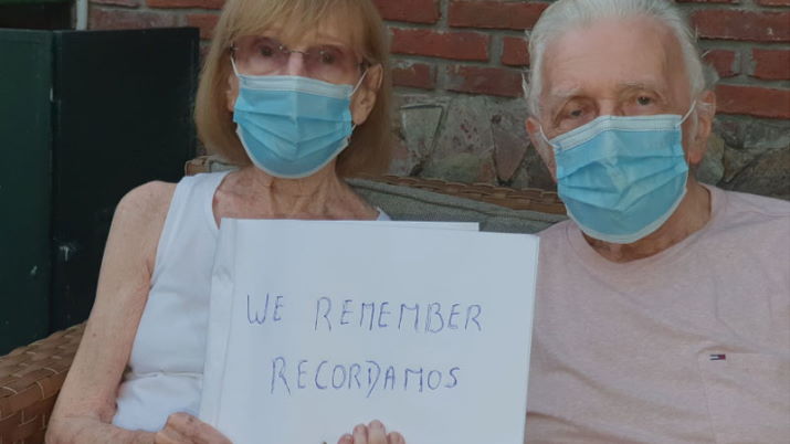 *Charlotte de Grünberg, president of Universidad ORT Uruguay, and Dr. José Grünberg*