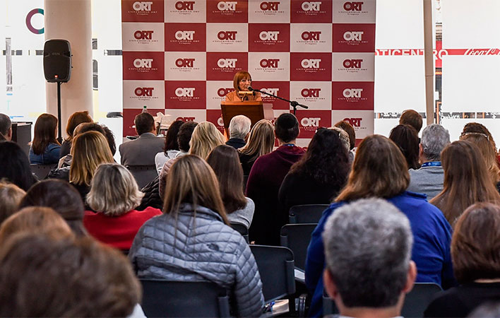 A delegation from the Jewish Federations of North America visited Universidad ORT Uruguay