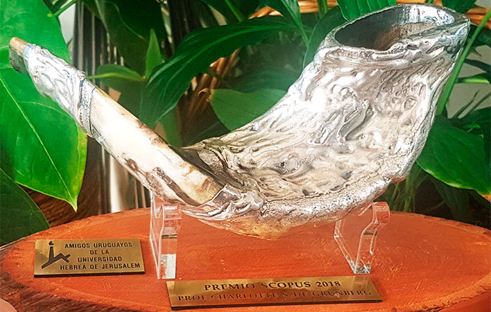 Scopus Award - Charlotte de Grûnberg - President of Universidad ORT Uruguay