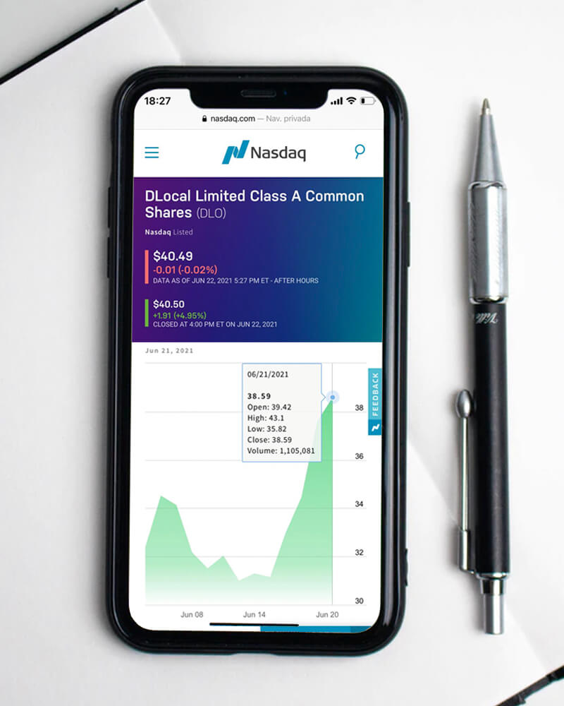 dLocal on Nasdaq