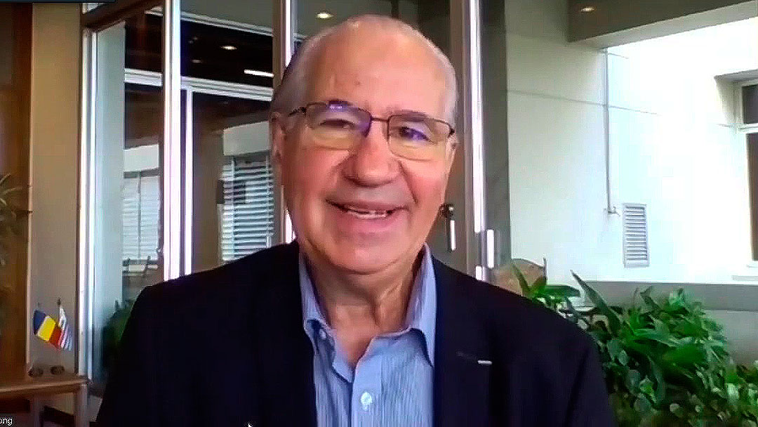 Book launch via videoconference in Romania