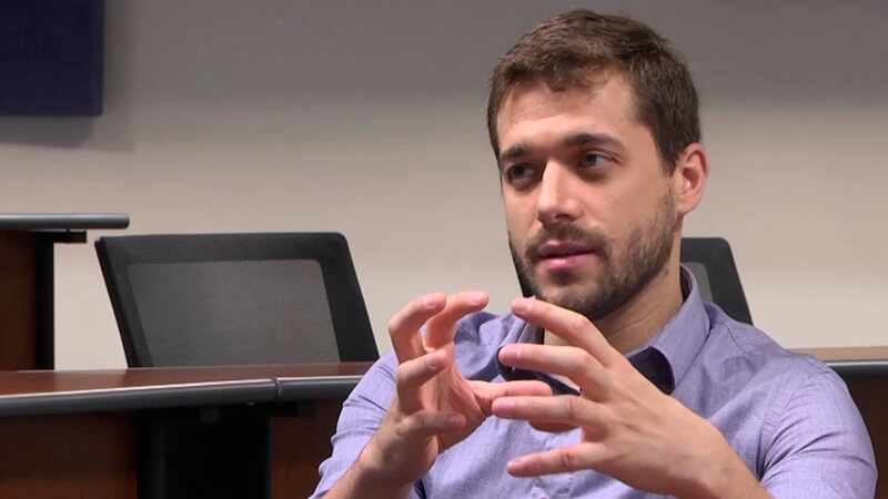 Pablo Pereira, an ORT MBA graduate and co-founder of Armor Bionics.