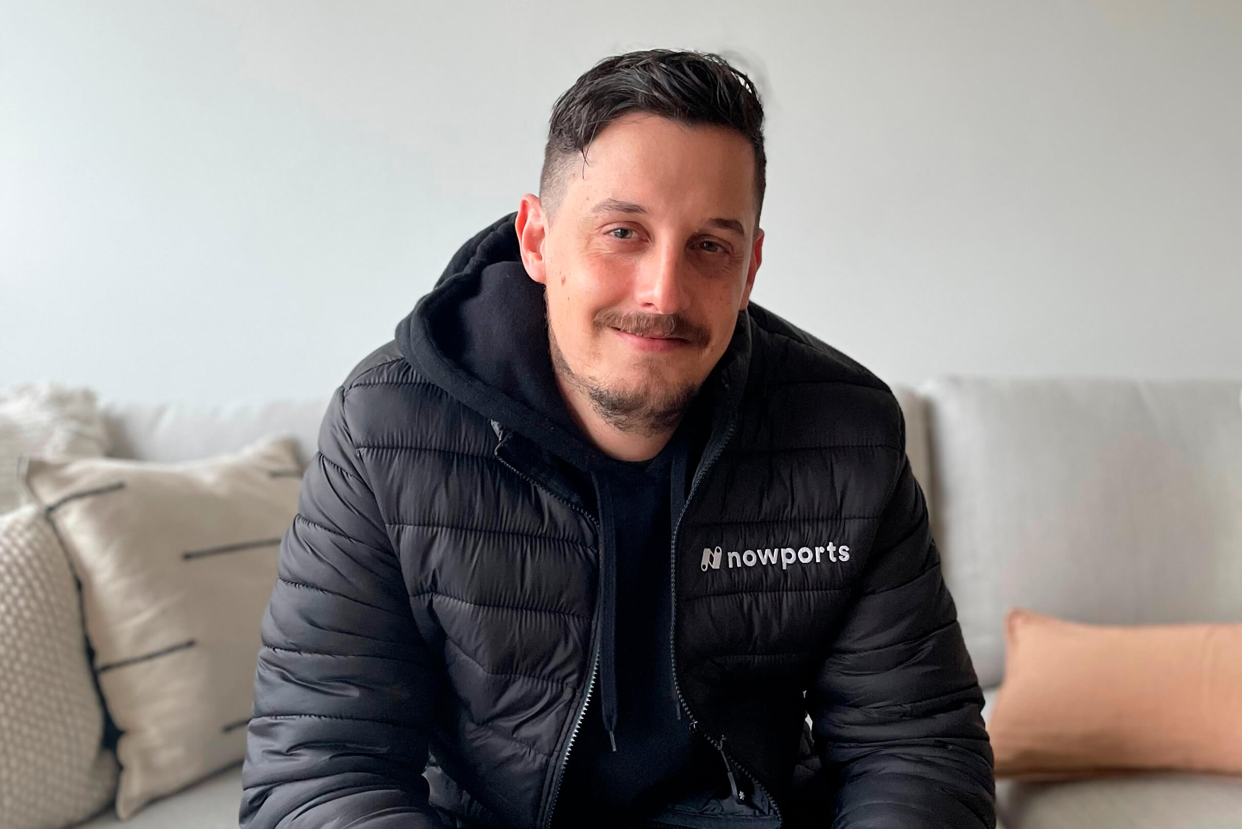 *Santiago García da Rosa, CTO of Nowports.*
