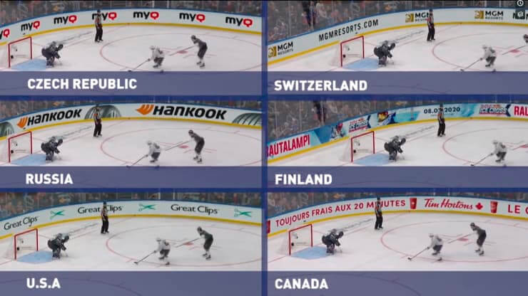 *Virtual ads. Image: NHL.*