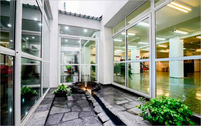 Expansion of the lobby at the Downtown Campus