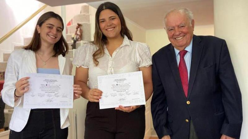 Lucia Casarotti and Paulina Sfeir.