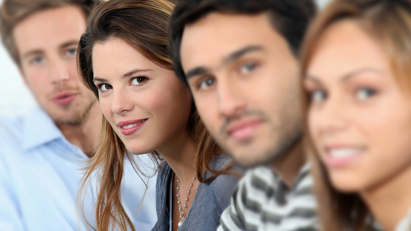 Students watching