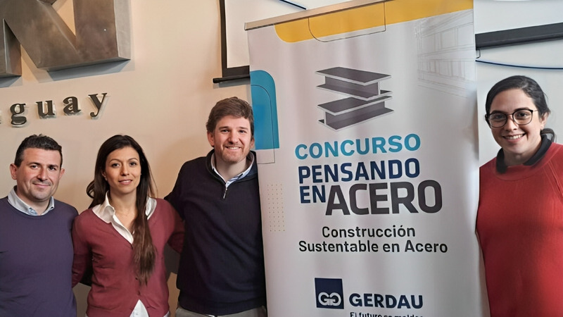 Gerdau, Mides, and Universidad ORT Uruguay the “Thinking About Steel” contest