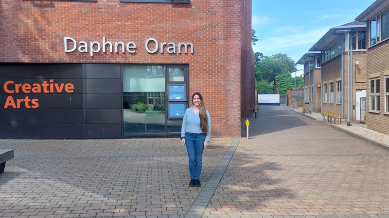 *Victoria Grünberg at Canterbury Christ Church University*