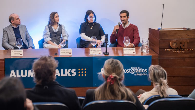 *Dr. Nicolás Gambetta, Sofía Aldecosea, CPA, Dr. María Victoria Lafluf, and Santiago Miguel, Eng.*