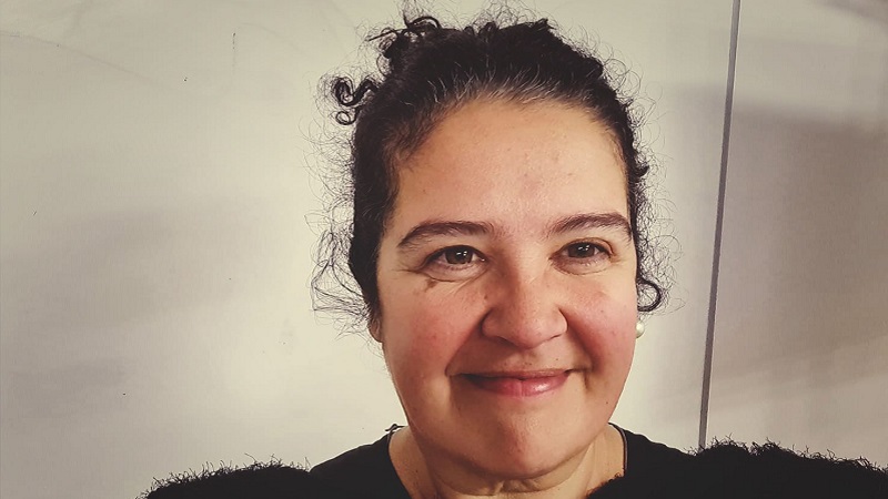 María Noel Domínguez, author of “Acto del Obelisco 1983: That River of Freedom”