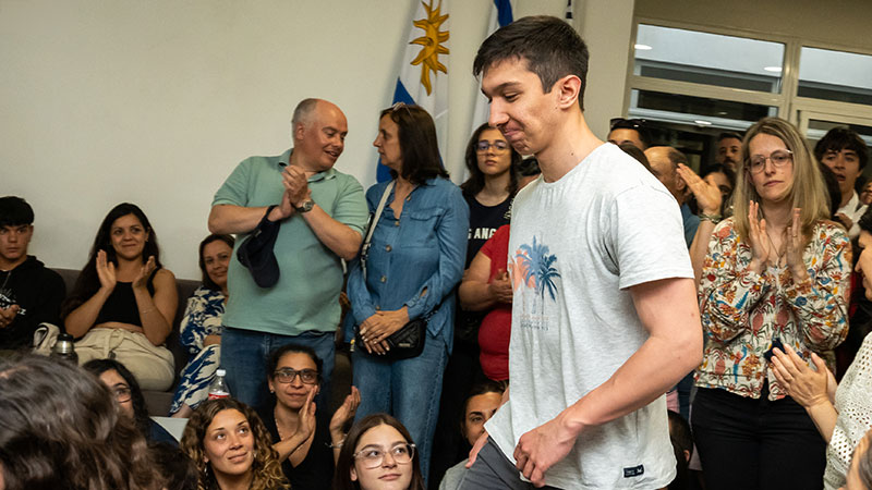 *Mateo Domenech, from Colegio Seminario, won the gold medal in Category V of the National Math Olympiad*