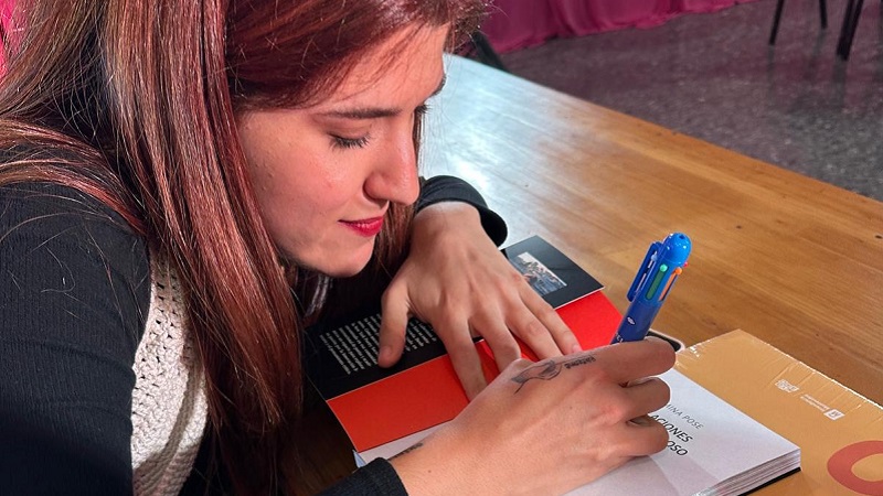 A graduate of the Bachelor of Arts in Communication program with a concentration in journalism presents her second book