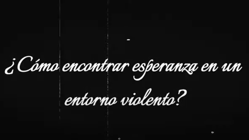 How can we find hope in a violent environment?