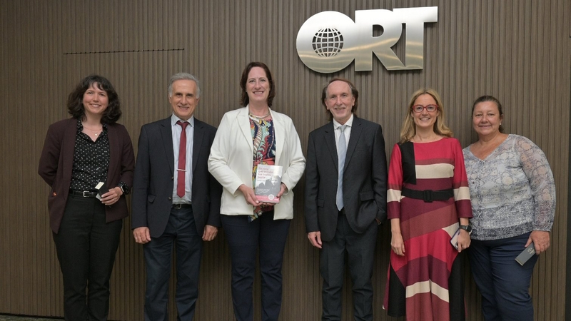 *Officials from the U.S. Embassy and Universidad ORT Uruguay
