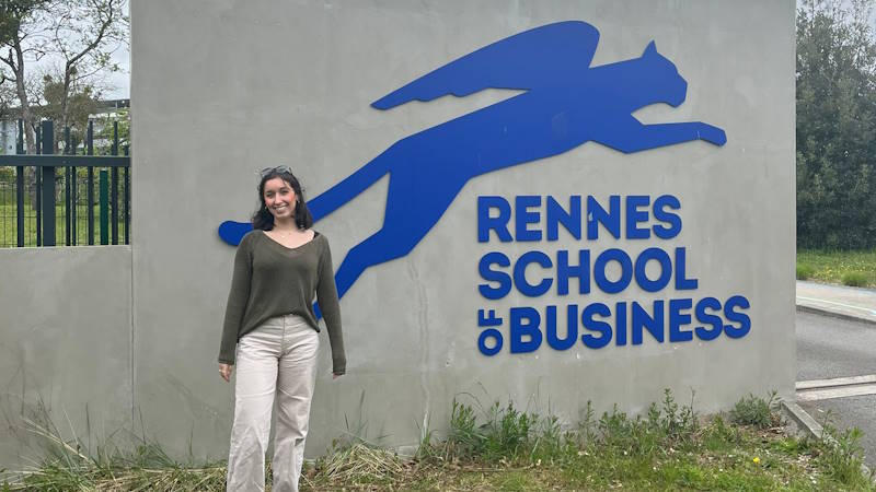 *Lucía Duran at Rennes School of Business*