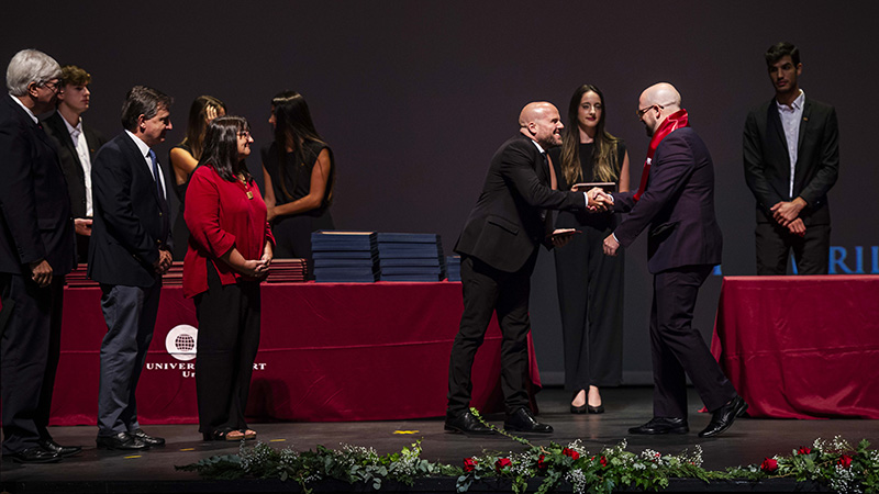 *Prof. Víctor Paulós, Dr. Fernando Paganini, Dr. Nora Szasz, and Eng. Eduardo Mangarelli* 