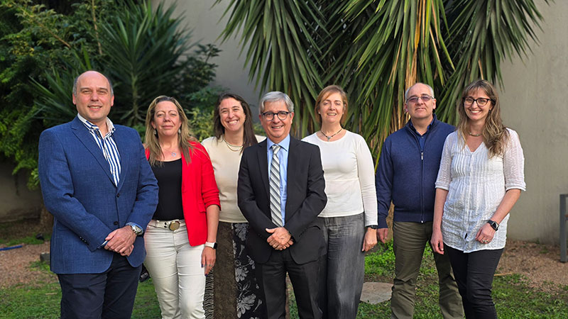 Members of the Sustainability Committee at Universidad ORT Uruguay