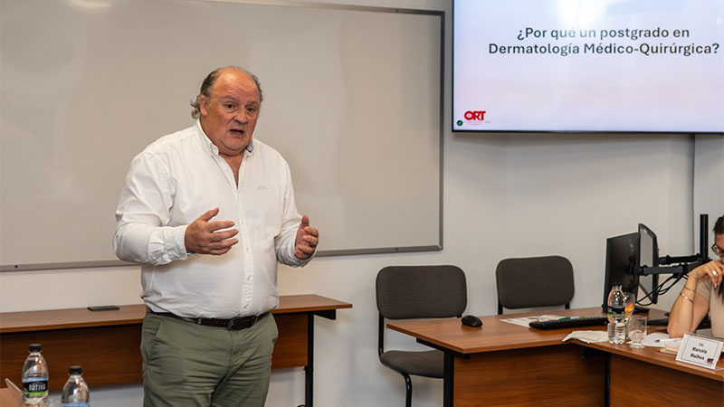 *Dr. Carlos Bazzano, academic coordinator of the graduate program*