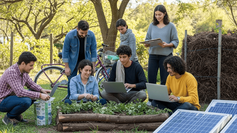 Young Uruguayans promoting sustainable projects