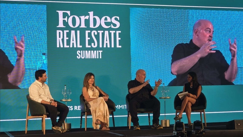 Architect Gabriel Lambach at the Forbes Real Estate Summit