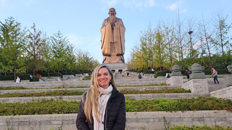 *Prof. Lucía Neirotti in Shanghai*