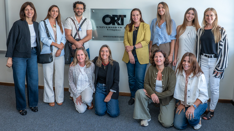 Uruguayan landscape architects at the event: Landscape Projects Roundtable: How Landscape Architects Are Trained and How Landscape Architecture Is Practiced at ORT.