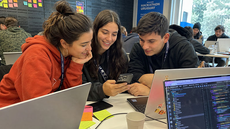 What is a hackathon, and which ones are held in Uruguay?