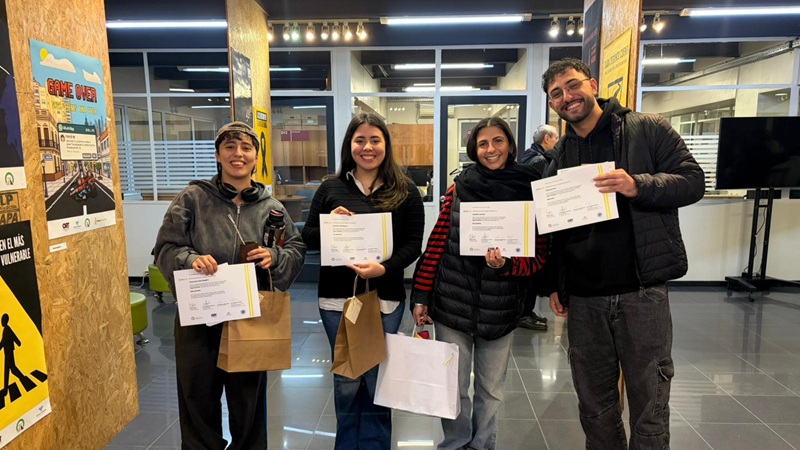 *Francesca Del Baglivi, Martina Rodríguez, Josefina Armas, and Nahuel Pico*