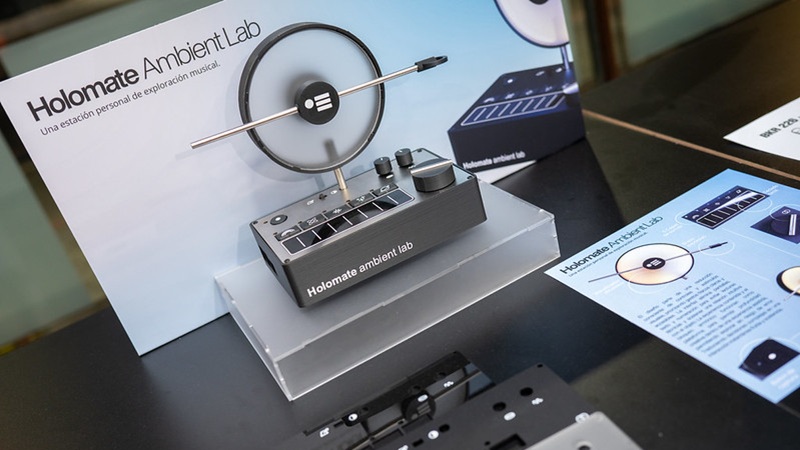 Holomate Ambient Lab explores new ways to create music without screens
