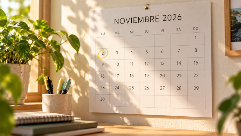 Origin of the date: November 2
