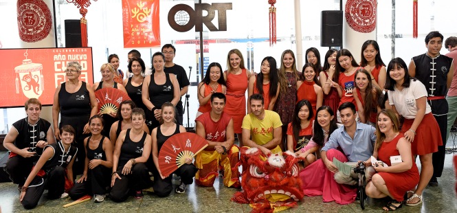 The university held the Lantern Festival