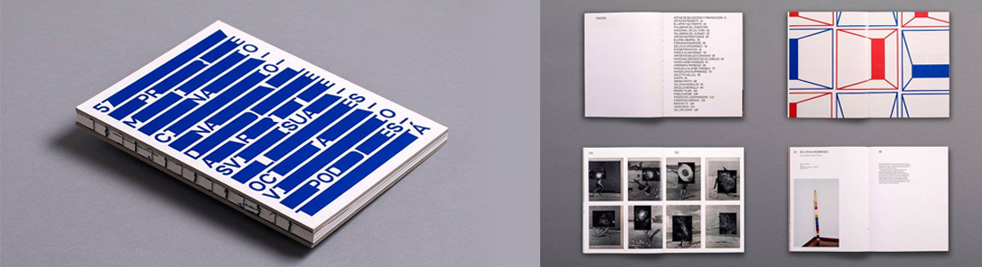 "Typography treated as an image"