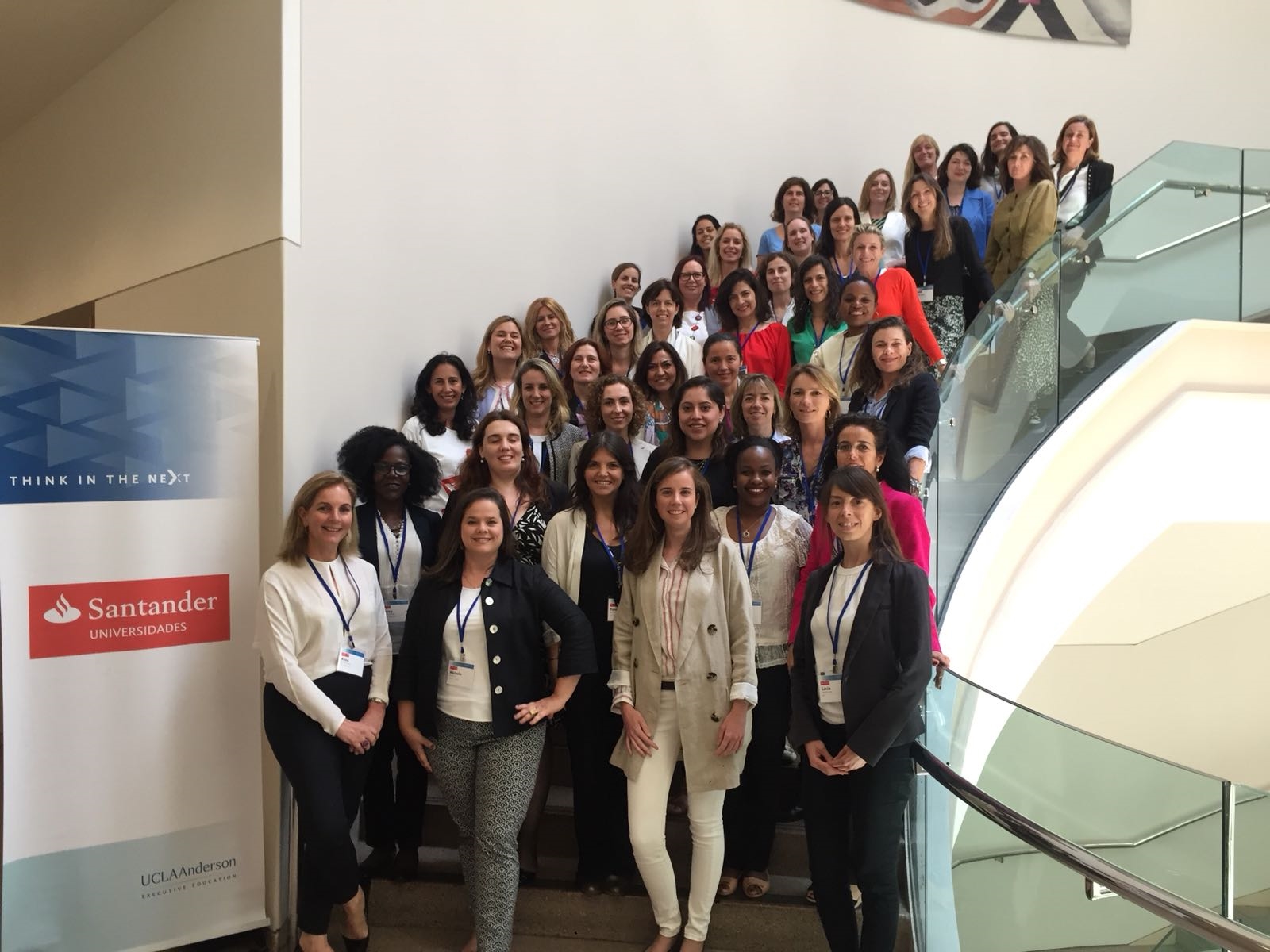 A graduate participated in a UCLA leadership program