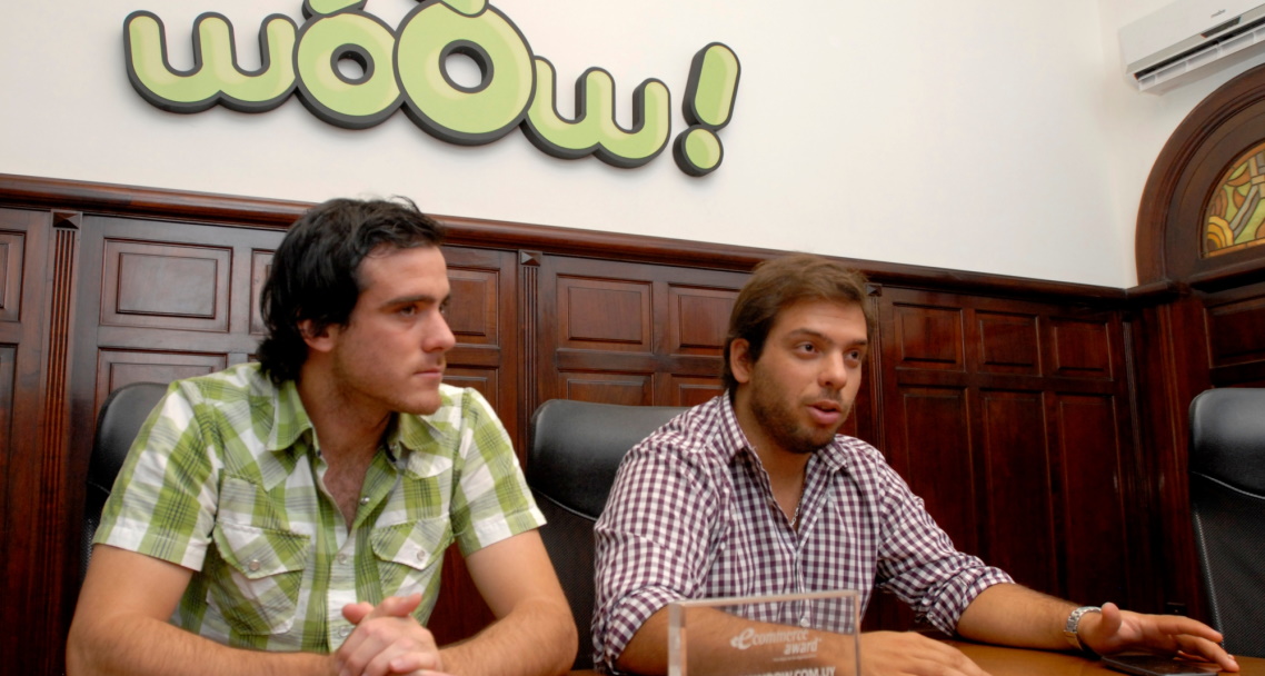 Leonardo Silveira and Martín Giura, founders of woOw