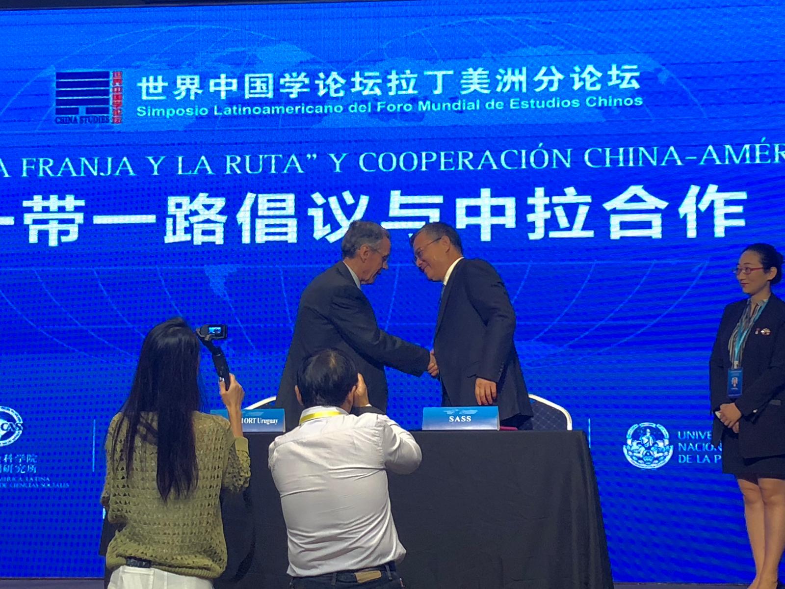 Memorandum of Understanding Universidad ORT Uruguay  the Shanghai Academy of Social Sciences