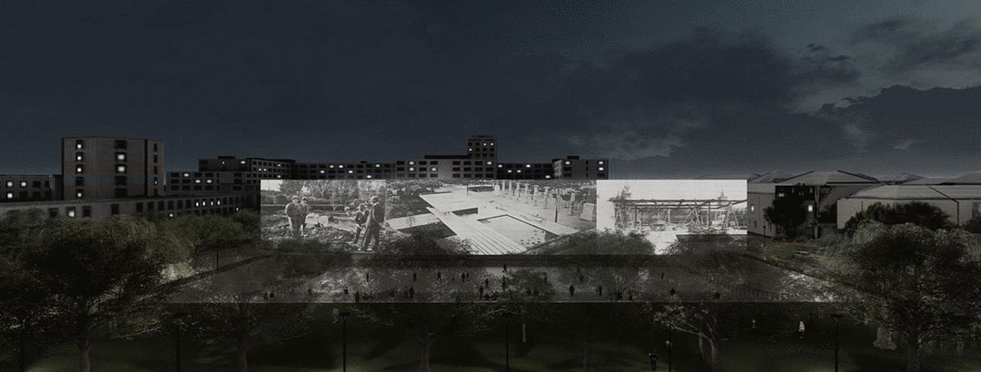 Architecture students win third prize in an international competition in Berlin