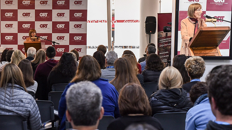 A delegation from the Jewish Federations of North America visited Universidad ORT Uruguay
