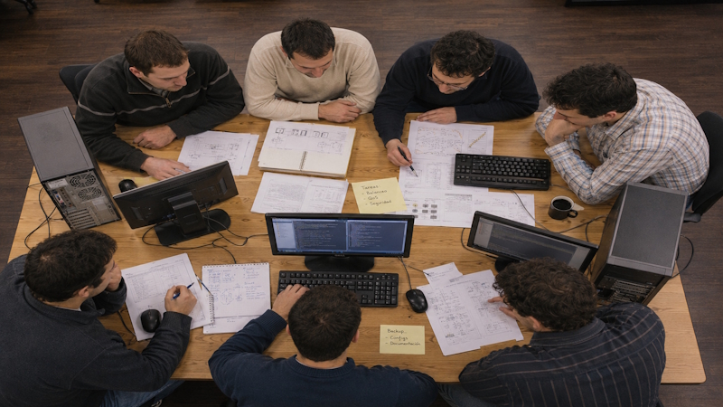 Group analyzing social media