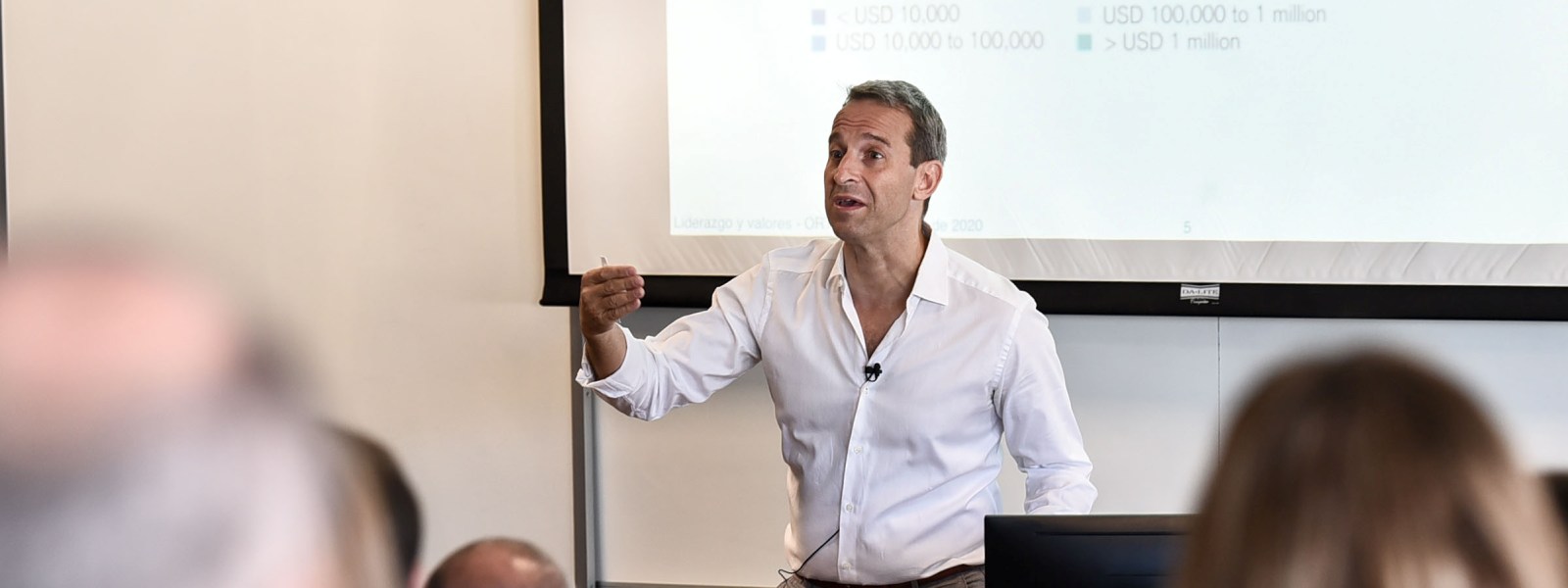 Lecture by David Ruyet, Engineer