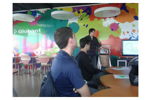 ORT students visited the Globant company