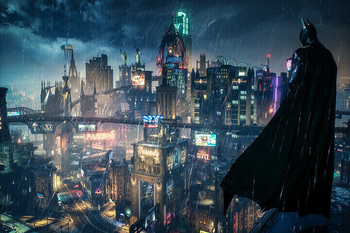 La arquitectura en el videojuego Batman