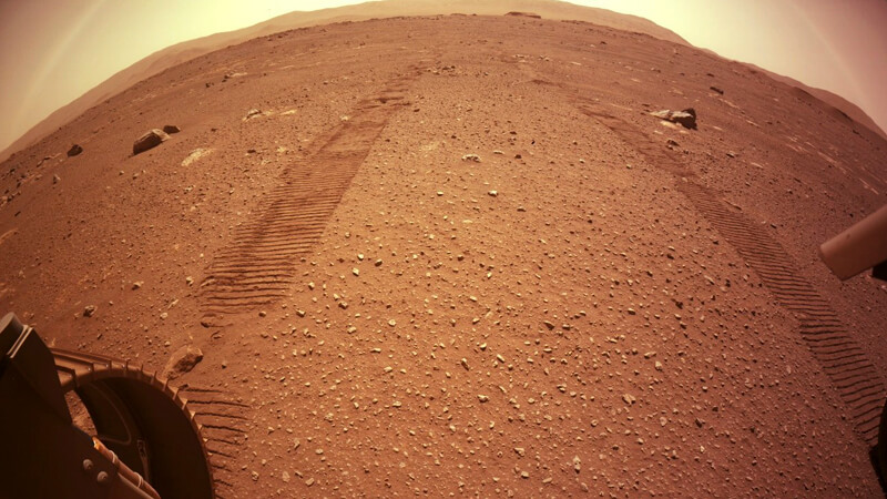 *Marte según Perseverance. Imagen extraída de la NASA.*