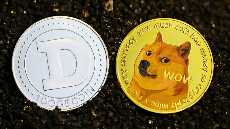 *El dogecoin es una criptomoneda que surgió a partir de un meme.*