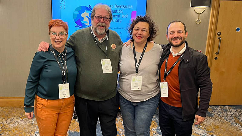 Equipo del Diploma en Inglés en IATEFL Belfast 2022